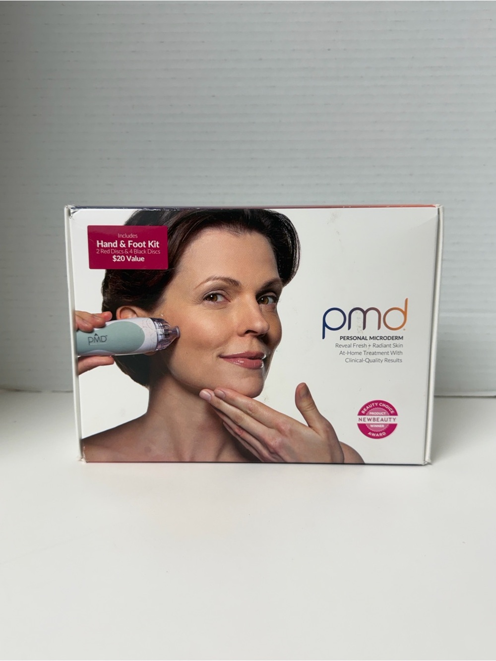 PMD Personal Microderm Kit - White with Mint Accent